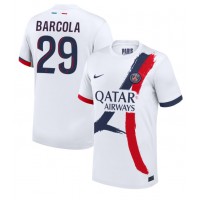 Paris Saint-Germain Bradley Barcola #29 Replica Away Shirt 2024-25 Short Sleeve